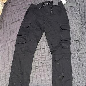 Black Cargo Pants